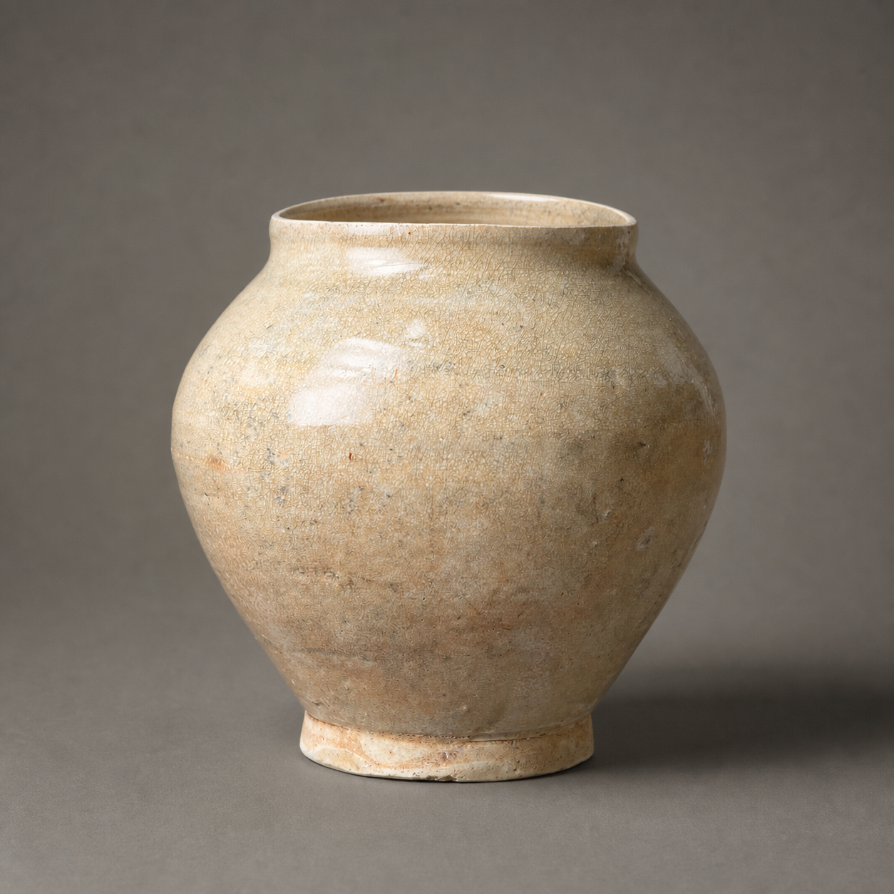 Pale Celadon Jar — Collected Folk Ceramic, Song Manner